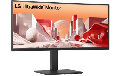 Écran Incurvé 34" LG 34BA85QE-B - USB-C