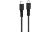 Câble Belkin BoostCharge Pro USB-C vers micro-USB-A - 1 m - Noir