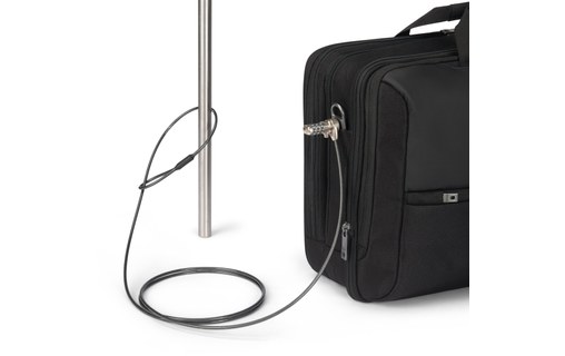 Sacoche Dicota Top Traveller Dual FIVE pour ordinateur portable 16" - Noire