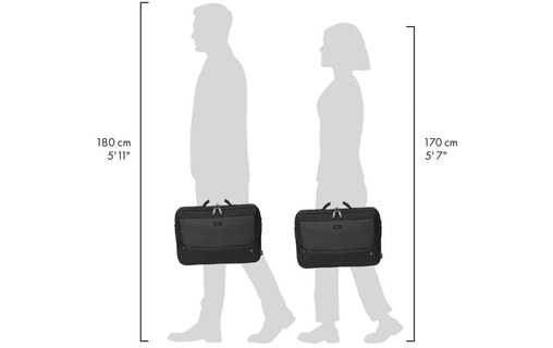 Sacoche Dicota Multi FIVE pour ordinateur portable 12,9" - Noire