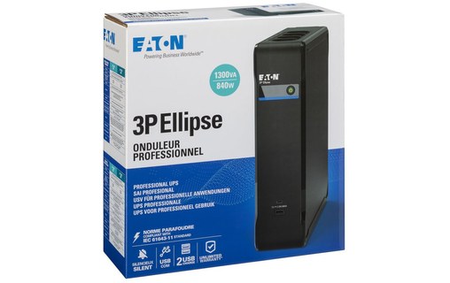 Onduleur Eaton 3P Ellipse 1300 USB FR - 1300 VA - 840 W