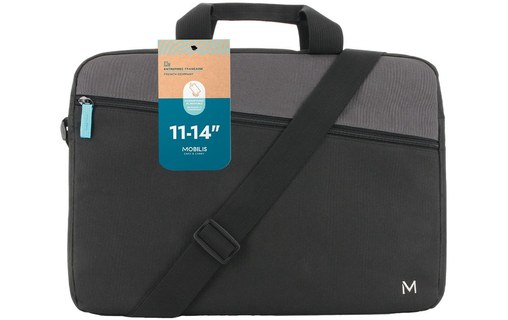 Sacoche MOBILIS The One Essential pour ordinateur portable 14" - Grise