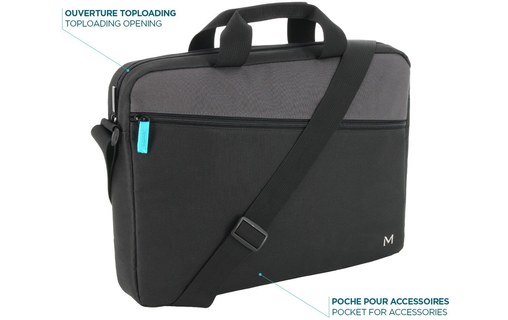 Sacoche MOBILIS The One Essential pour ordinateur portable 16" - Grise