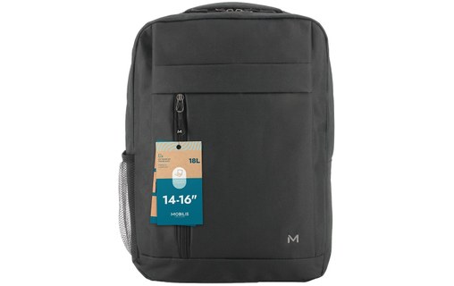 Sac à dos MOBILIS Essential pour ordinateur portable 16" - Noire