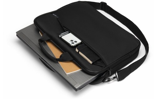 Sacoche Dicota Top Traveller One pour ordinateur portable 17,3" - Noire