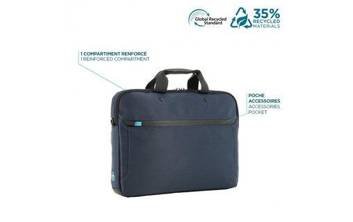 Sacoche MOBILIS Executive 4 pour ordinateur portable 14" - Bleue