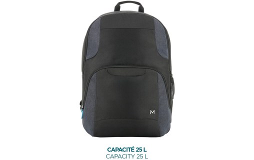 Sac à dos MOBILIS The One Basic pour ordinateur portable 17" - Noire