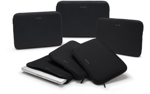 Housse Dicota Perfect Skin pour ordinateur portable 14,1" - Noire