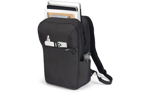 Sac à dos Dicota Commuter pour ordinateur portable 16" - Noire