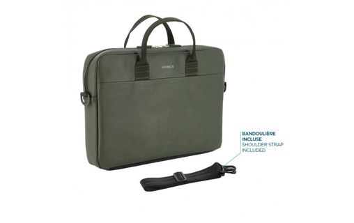 Sacoche MOBILIS Origine 2 pour ordinateur portable 14" - Kaki