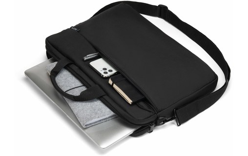 Sacoche Dicota Slim Case One pour ordinateur portable 12,5" - Noire