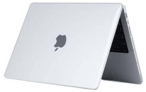 Coque MW Crystal Clear Polybag pour MacBook Pro 14" - Transparente
