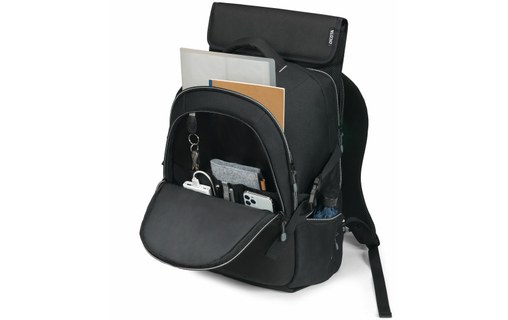 Sac à dos Dicota Eco pour ordinateur portable 15,6" - Noire