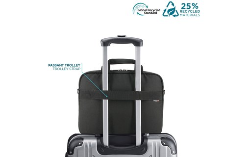 Sacoche MOBILIS The One pour ordinateur portable 16" - Noire