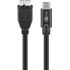 Câble Goobay micro-USB-B vers USB-C 5 Gbit/s - 1 m - Noir