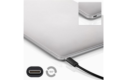 Câble Goobay micro-USB-B vers USB-C 5 Gbit/s - 1 m - Noir