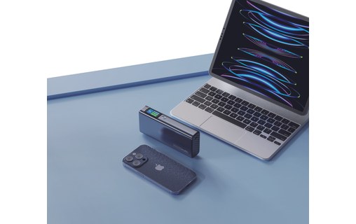 Batterie externe 20 000 mAh 130 W - Revolt PB-420 - Argent