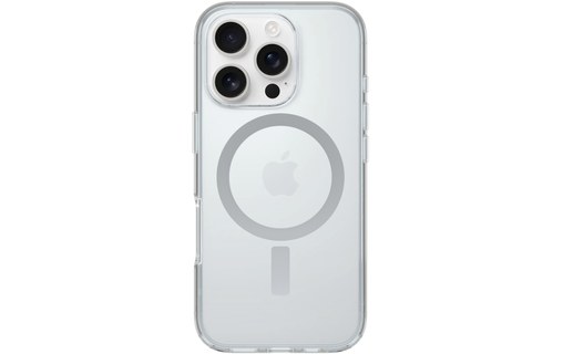 Coque MagSafe pour iPhone 16 Pro - OtterBox Symmetry Clear - Transparente