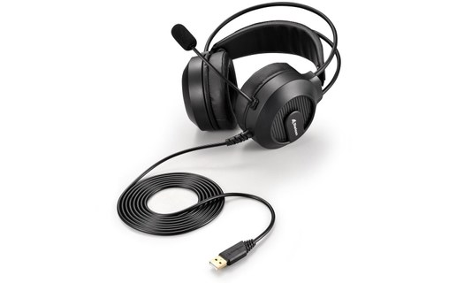 Casque gaming Sharkoon SGH20, Noir