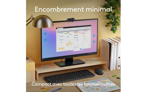 Clavier + Souris sans fil Logitech MK250 Compact - Graphite