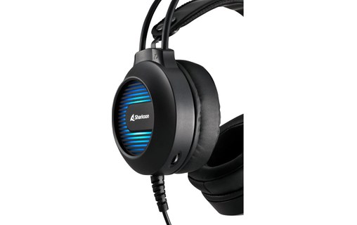 Casque gaming Sharkoon SGH20, Noir