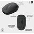 Clavier + Souris sans fil Logitech MK250 Compact - Graphite
