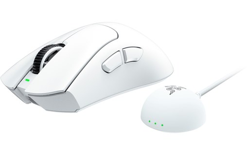 Souris Gaming sans fil Razer DeathAdder V4 Pro - Blanche