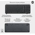Clavier + Souris sans fil Logitech MK250 Compact - Graphite