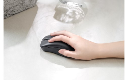 Souris sans fil Asus MD102 - Grise - Ergonomique