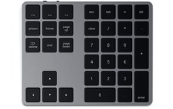 Pavé numérique sans fil Satechi Extended Keypad - Gris sidéral
