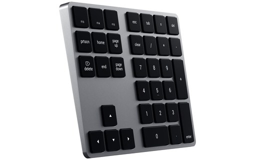 Pavé numérique sans fil Satechi Extended Keypad - Gris sidéral