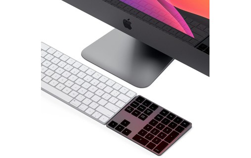 Pavé numérique sans fil Satechi Extended Keypad - Gris sidéral