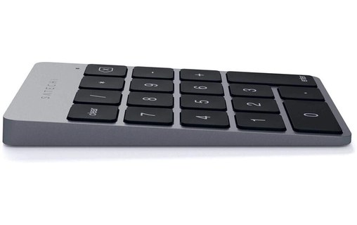 Pavé numérique Bluetooth Satechi Slim Wireless - Gris Sidéral