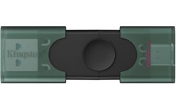 Clé USB-C et USB-A Kingston DataTraveler Duo G2 128 Go - Noir - USB 3.2