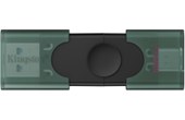 Clé USB-C et USB-A Kingston DataTraveler Duo G2 128 Go - Noir - USB 3.2