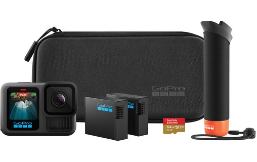 Caméra Sport GoPro HERO13 Black + Accessoires - 5,3K