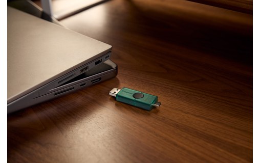 Clé USB-C et USB-A Kingston DataTraveler Duo G2 256 Go - Noir - USB 3.2