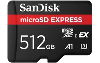 Carte microSDXC SanDisk Express 512 Go, UHS-I