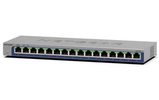 Switch Ethernet Netgear GS116 16 ports - L2