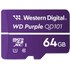 Carte microSDXC Western Digital WD Purple SC Ultra Endurance QD101 64 Go