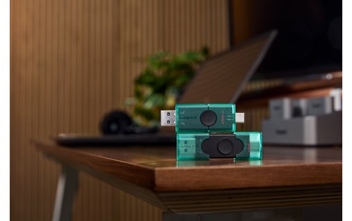 Clé USB-C et USB-A Kingston DataTraveler Duo G2 256 Go - Noir - USB 3.2