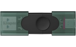 Clé USB-C et USB-A Kingston DataTraveler Duo G2 256 Go - Noir - USB 3.2