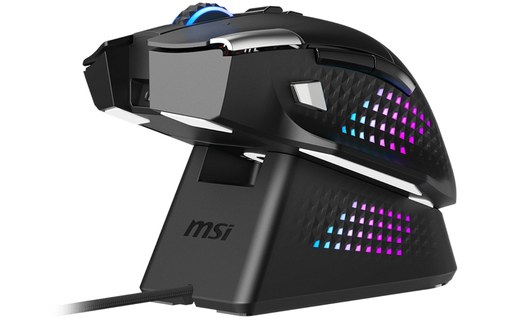 Souris Gaming sans fil MSI S12-4301370-CLA - Noire