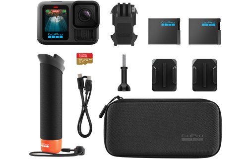 Caméra Sport GoPro HERO13 Black + Accessoires - 5,3K