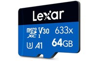 Carte microSD Lexar 633x 64 Go