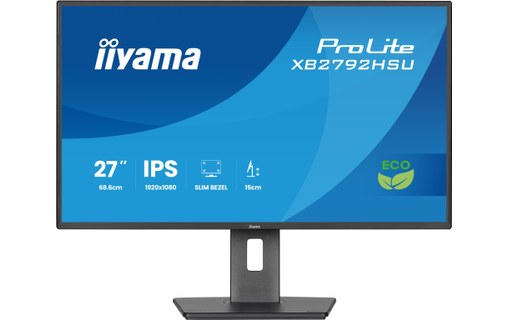Écran 27" iiyama ProLite XB2792HSU-B1 - 120 Hz