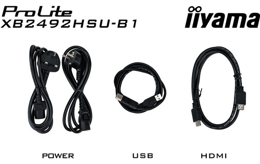 Écran 24" iiyama ProLite XB2492HSU-B1 - 120 Hz