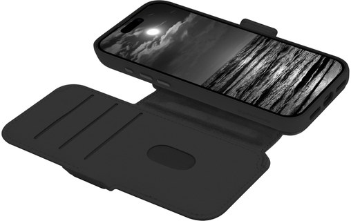 Étui à rabat MagSafe pour iPhone 17 Pro Max - dbramante1928 Lynge ICON - Noire