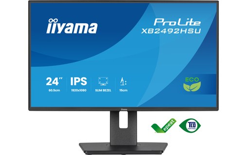 Écran 24" iiyama ProLite XB2492HSU-B1 - 120 Hz