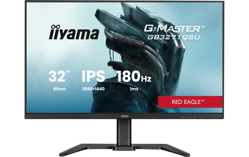 Écran Gaming 32" iiyama GB3271QSU-B2 - 180 Hz USB-C